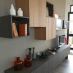 living modo 10 parete moderna promozione