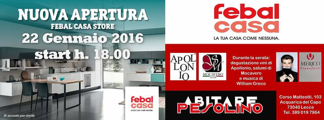 Febal Store nuova apertura Acquarica