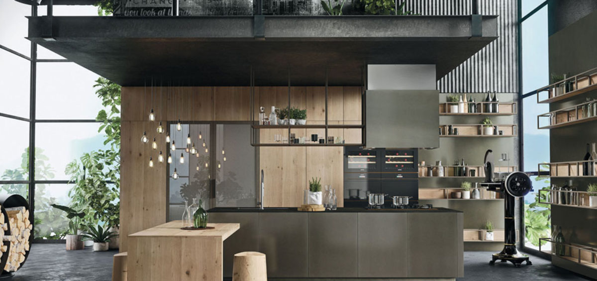 cucina stile industriale