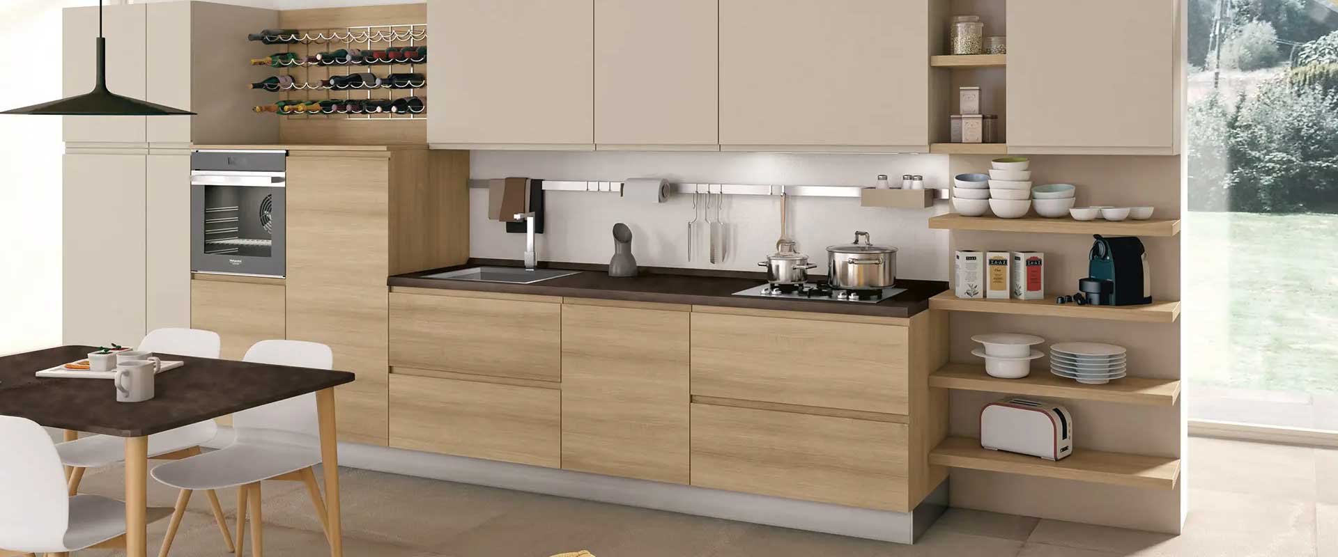 cucine lube e creo kitchen abitare pesolino a lecce e provincia