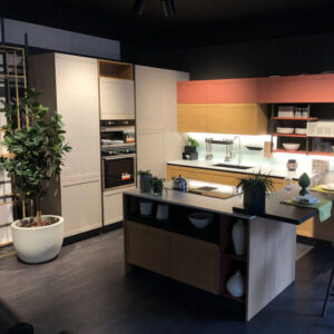 cucina flavour design in legno rovere lube cucine 2024